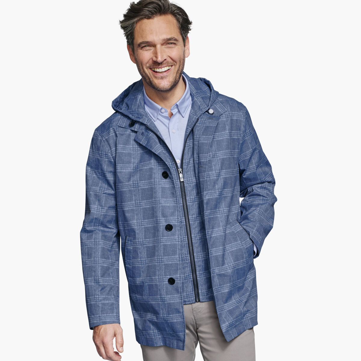 Upton Water-Resistant Raincoat image number null