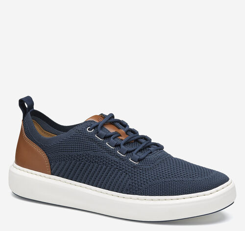 Anders Knit U-Throat - Navy Knit