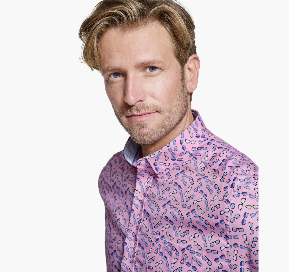 Printed Short-Sleeve Shirt image number null