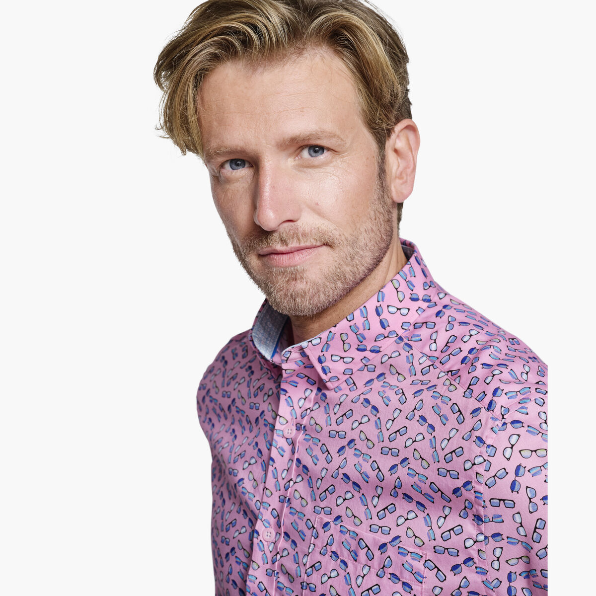 Printed Short-Sleeve Shirt image number null