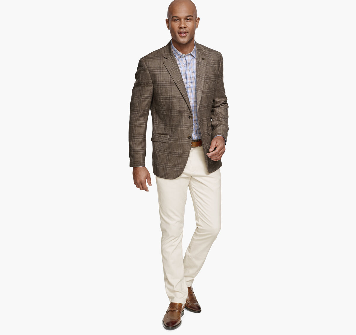 Dress Plaid Blazer image number null