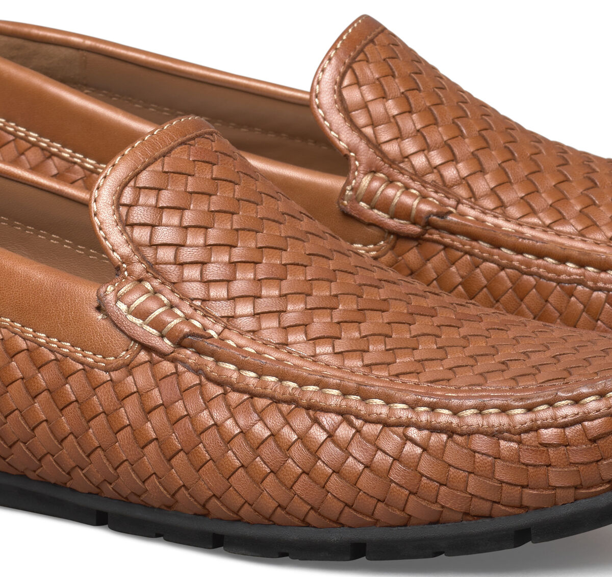 Baldwin Driver Woven Slip-On Loafer image number null