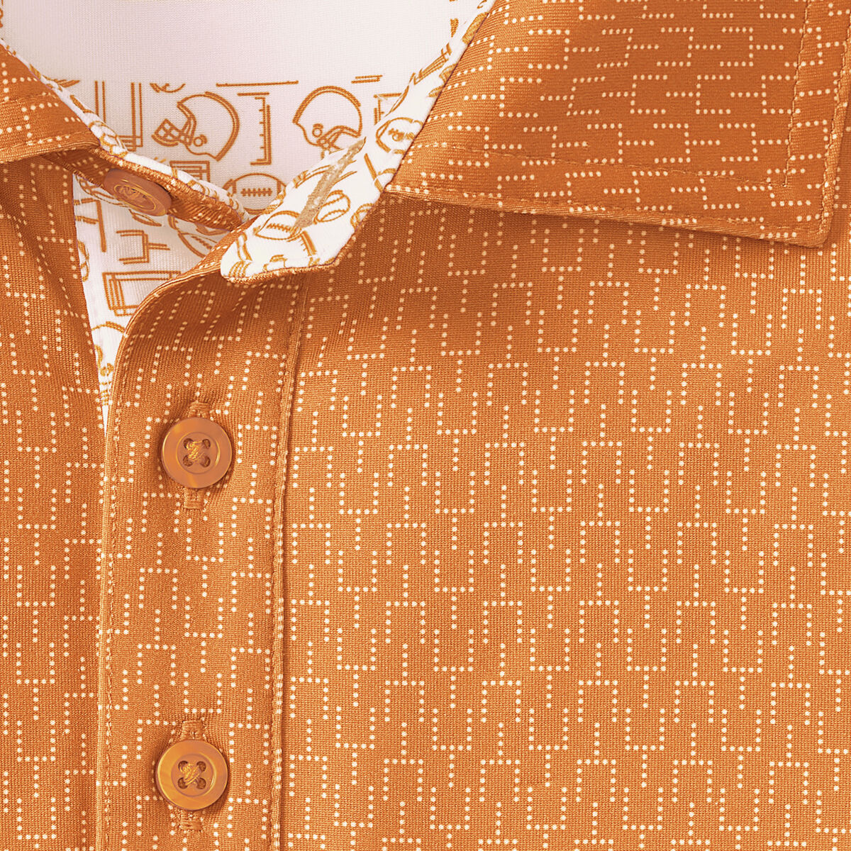 Game Day XC4&reg; Goal Post Print Polo image number null