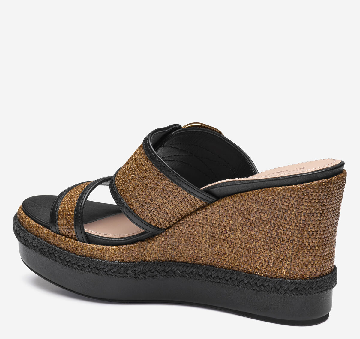 Addison Buckle-Strap Wedge image number null