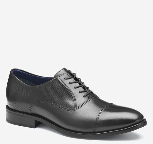 Landry Cap Toe - Black Full Grain
