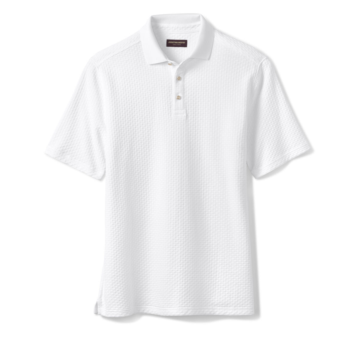 Tilson Textured-Weave Polo image number null