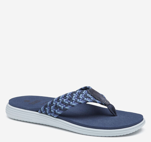 Upton Woven Flip-Flop - Navy Nylon