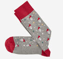 Pima Cotton Holiday-Themed Socks image number null