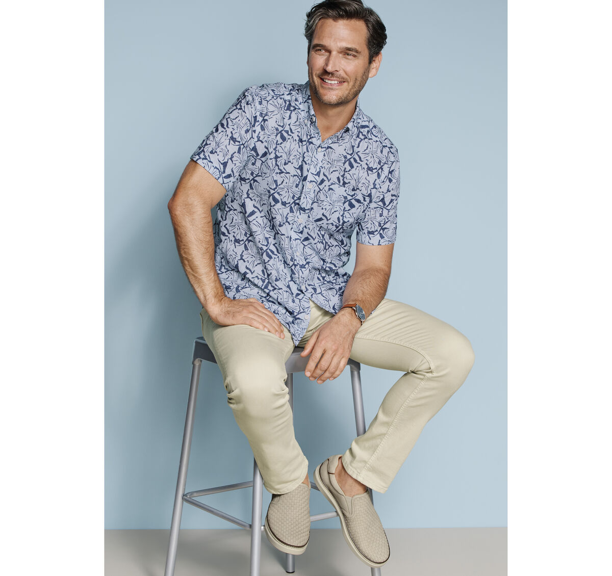 Hampton Short-Sleeve Shirt image number null