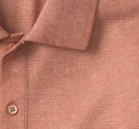 Textured Print Polo image number null