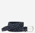 Woven Stretch-Knit Belt image number null