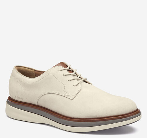 Momentum Plain Toe - Ivory Italian Suede