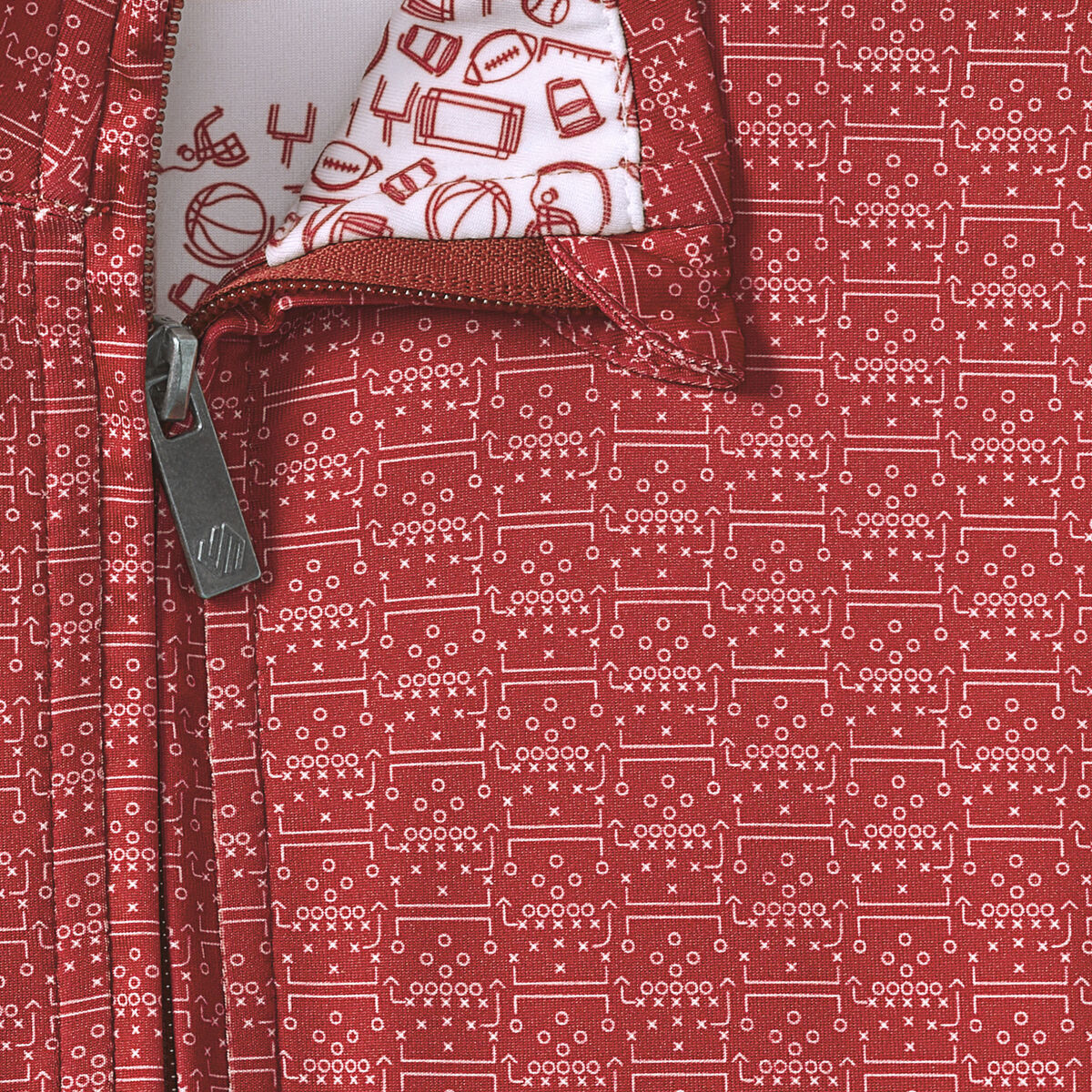 Game Day XC4&reg; Plays Print Quarter-Zip image number null