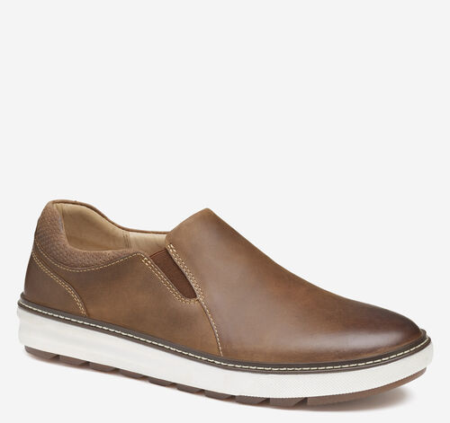 McGuffey Lug Slipon - Tan Oiled Waterproof Full Grain