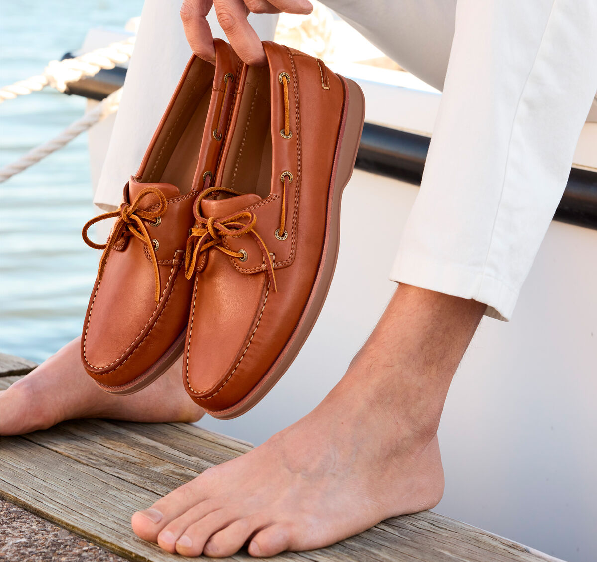 Monaco 2-Eye Boat Shoe image number null