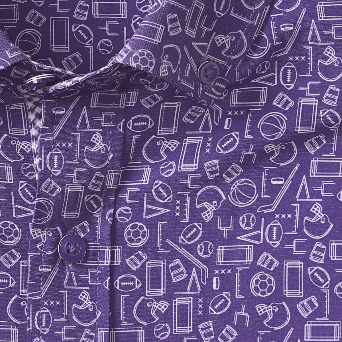 Game Day XC4&reg; Short-Sleeve Multi-Sport Print Shirt image number null