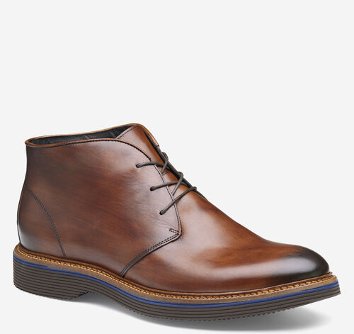 Jenson Chukka Boot - Brown Italian Calfskin