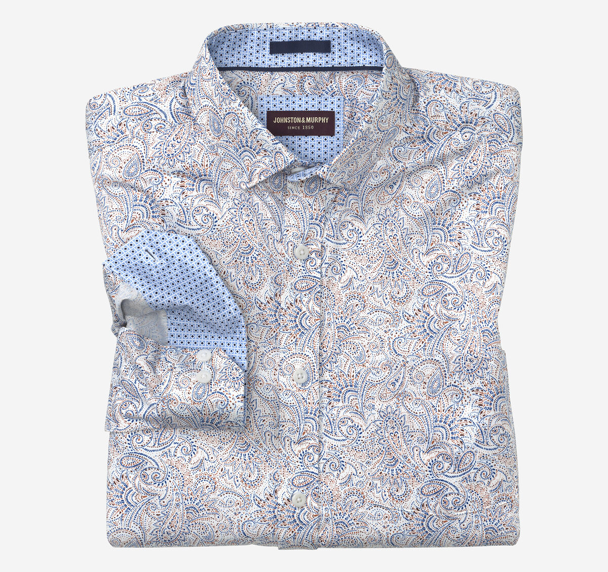 Logan Printed Long-Sleeve Shirt image number null