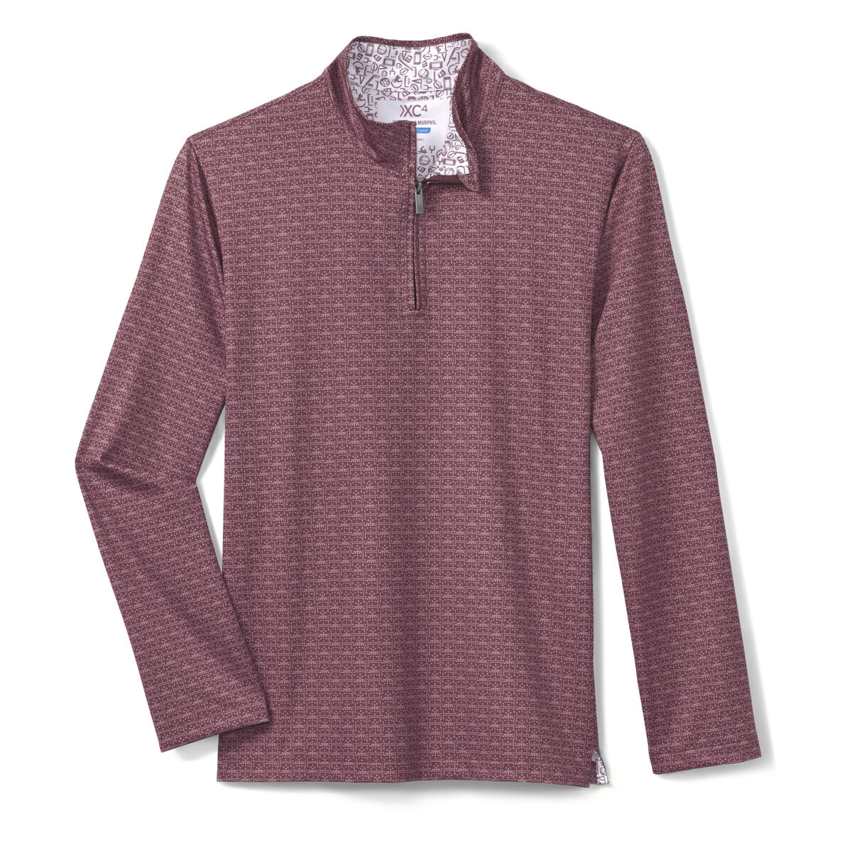 Game Day XC4&reg; Plays Print Quarter-Zip image number null