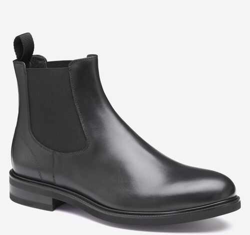 Hartley Chelsea Boot - Black Italian Calfskin