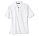 Jacquard Zip Polo image number null