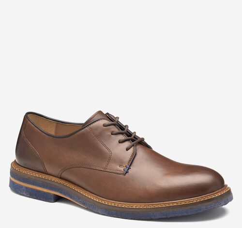 Calder Plain Toe - Mahogany Full Grain Leather