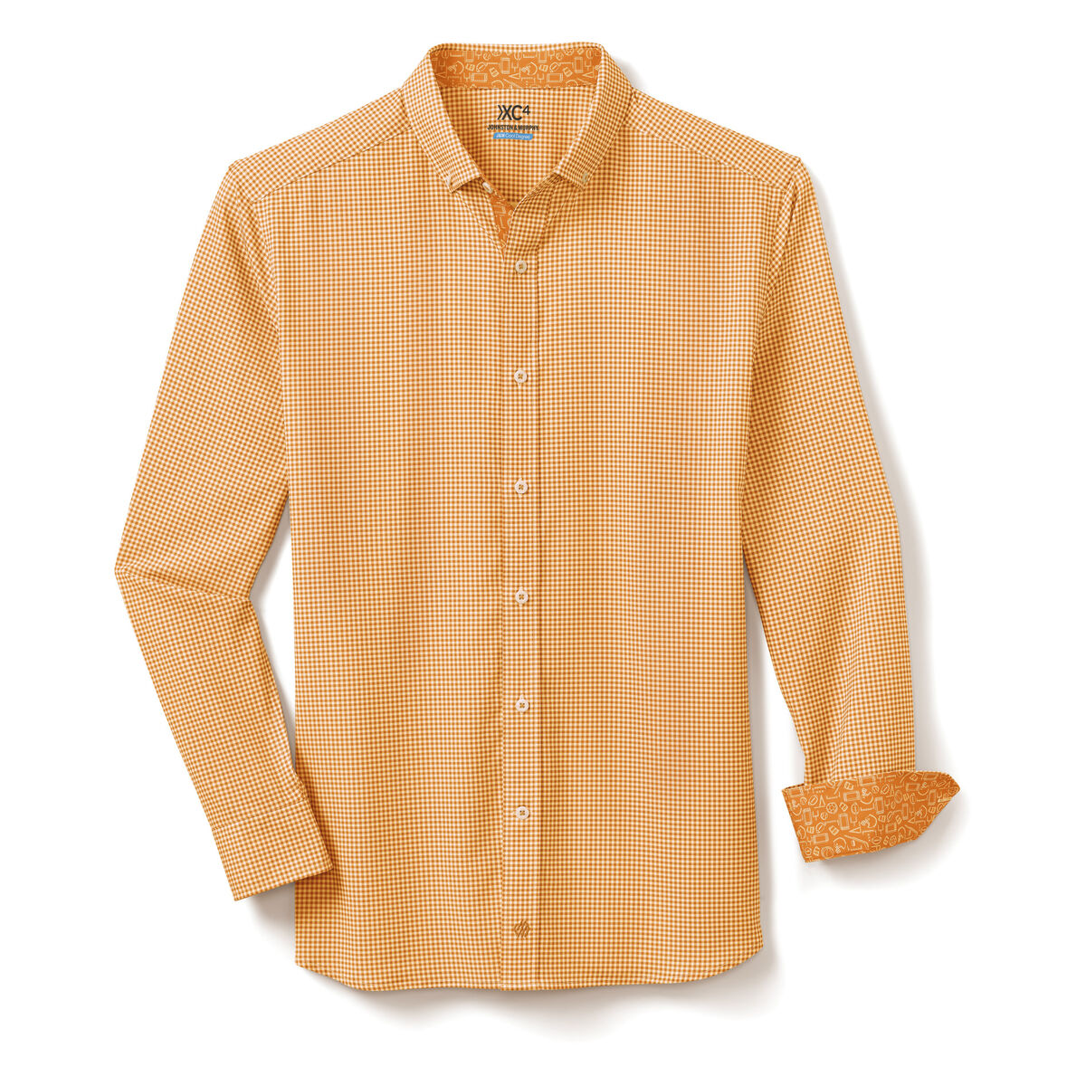 Game Day XC4&reg; Long-Sleeve Gingham Shirt image number null