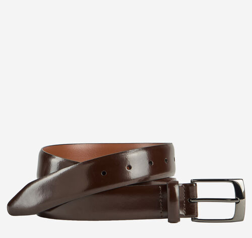 Upton Dress Belt - Mahogany