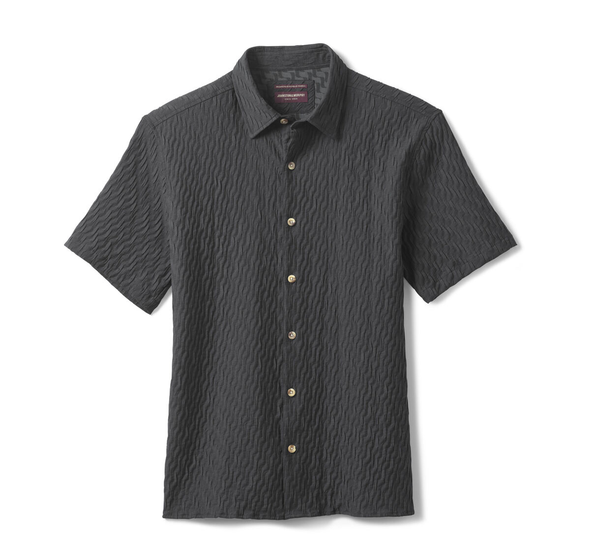 Monterey Textured Short-Sleeve Shirt image number null