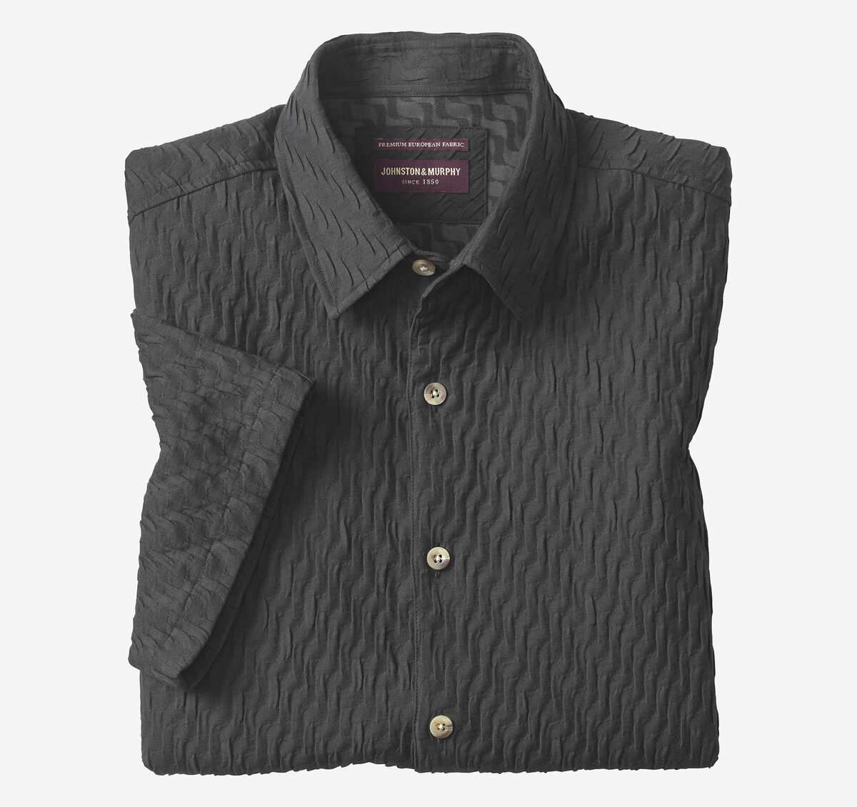 Monterey Textured Short-Sleeve Shirt image number null
