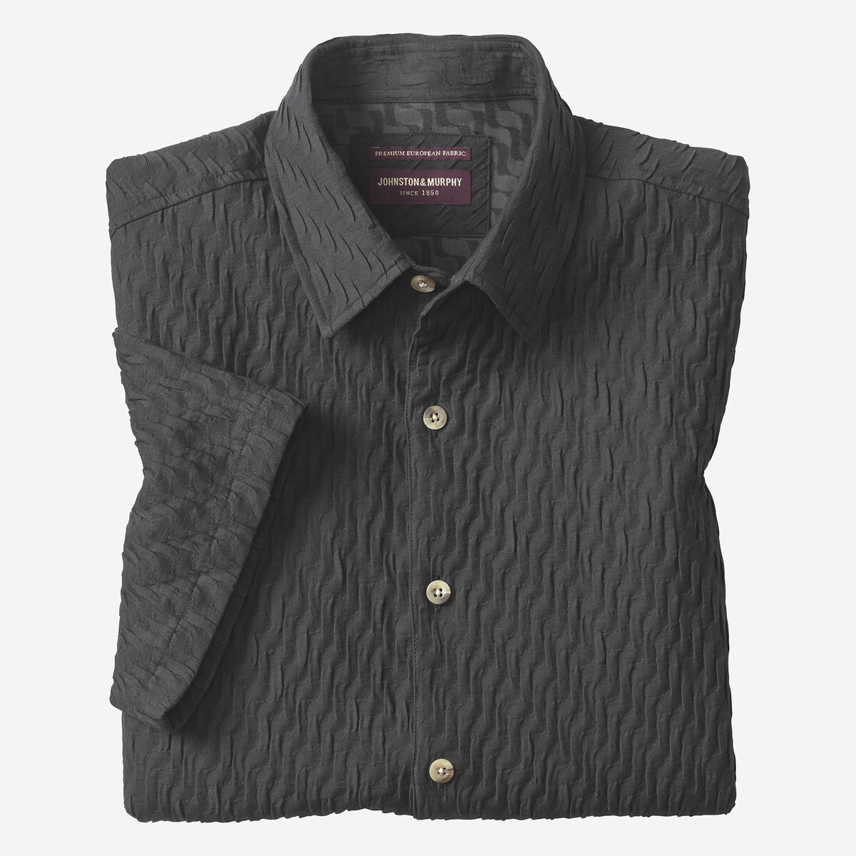 Monterey Textured Short-Sleeve Shirt image number null