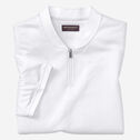Jacquard Zip Polo image number null