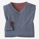 Icon Reversible V-Neck Pullover image number null