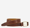 Western Pebbled Leather Belt image number null