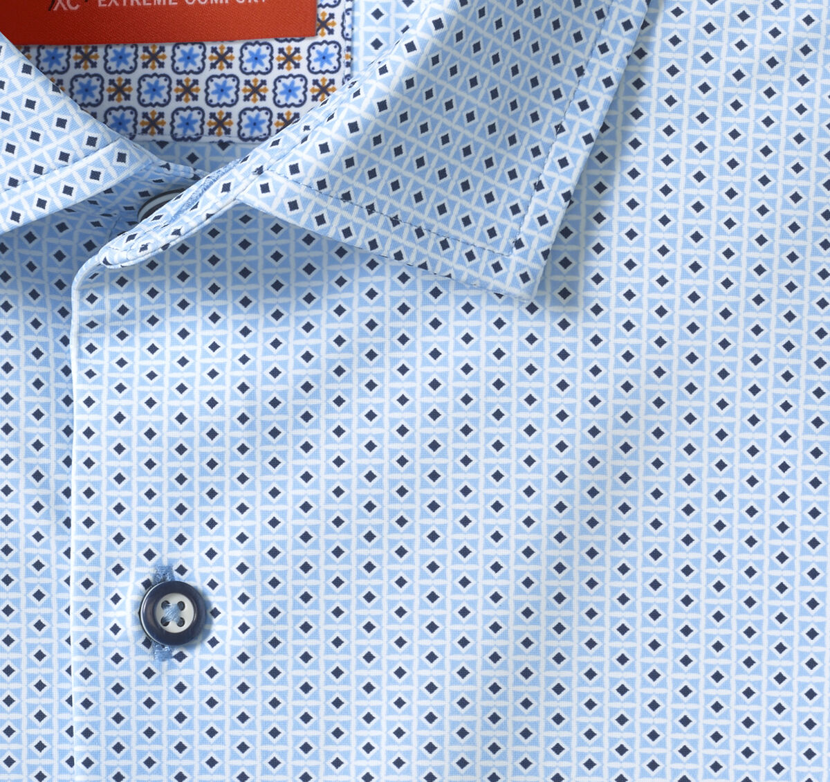 XC+&trade; Motion Short-Sleeve Print Knit Shirt image number null