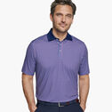 XC4&reg; Performance Solid-Collar Print Polos + Cool Degree&trade; image number null