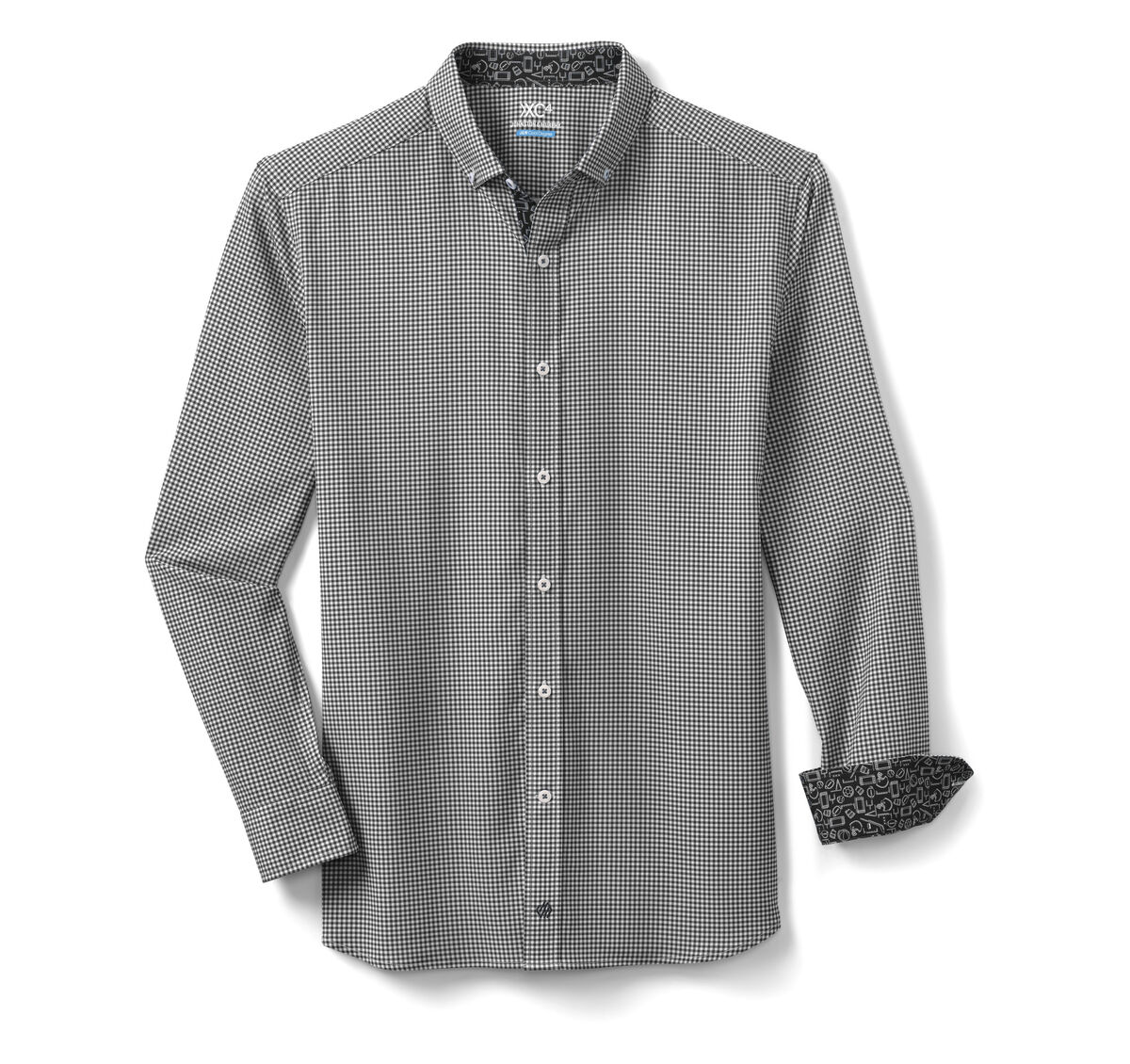 Game Day XC4&reg; Long-Sleeve Gingham Shirt image number null