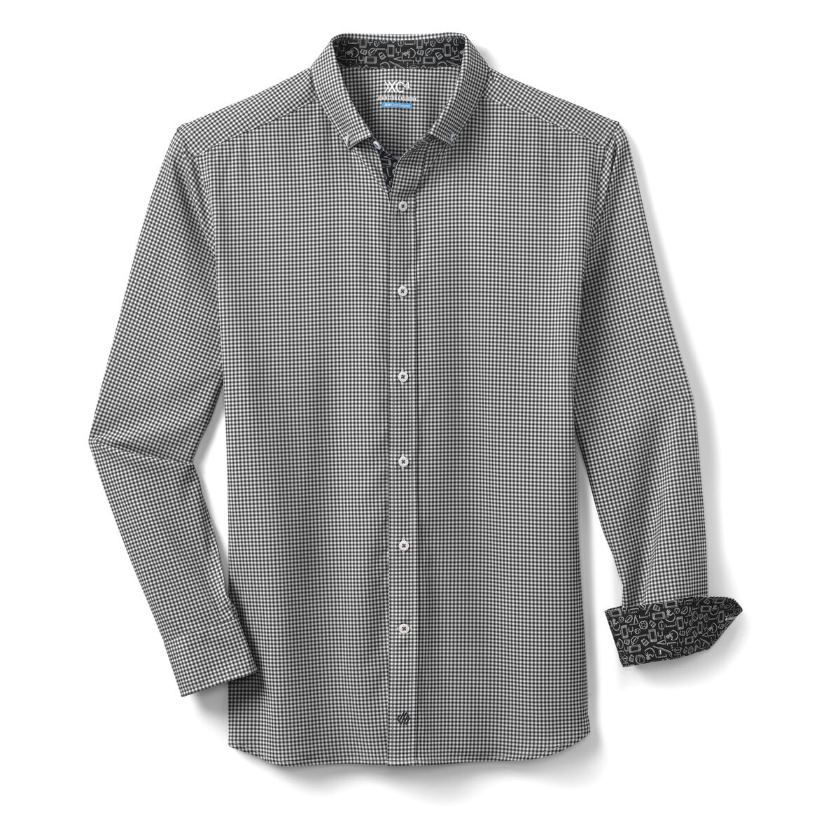 Game Day XC4&reg; Long-Sleeve Gingham Shirt image number null