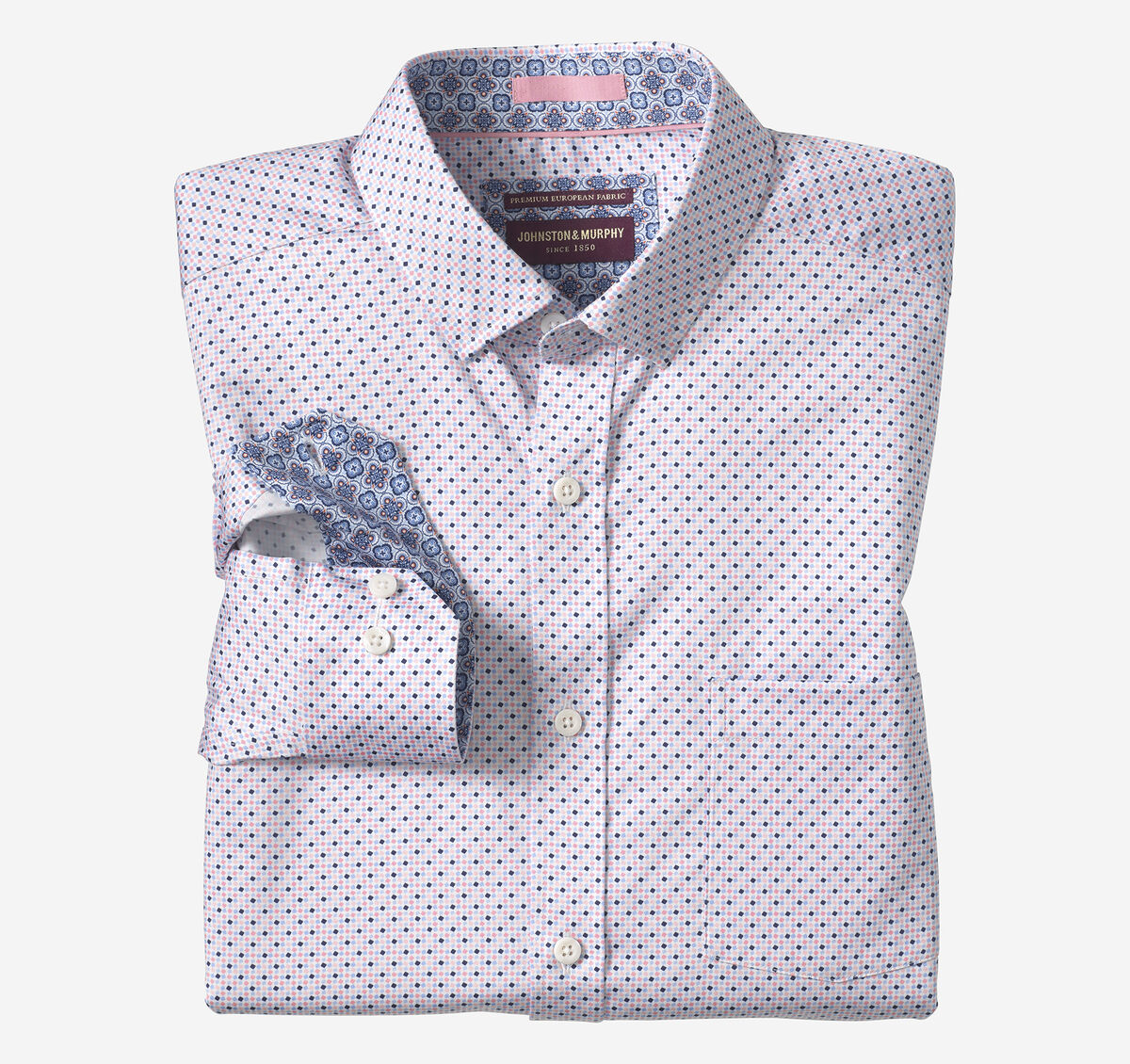 Logan Printed Long-Sleeve Shirt image number null