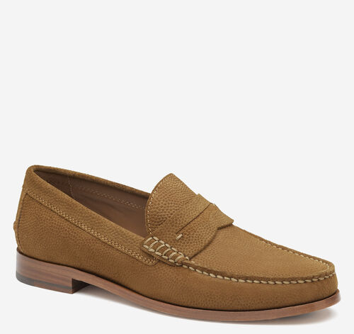 Baldwin Penny Loafer - Snuff English Suede