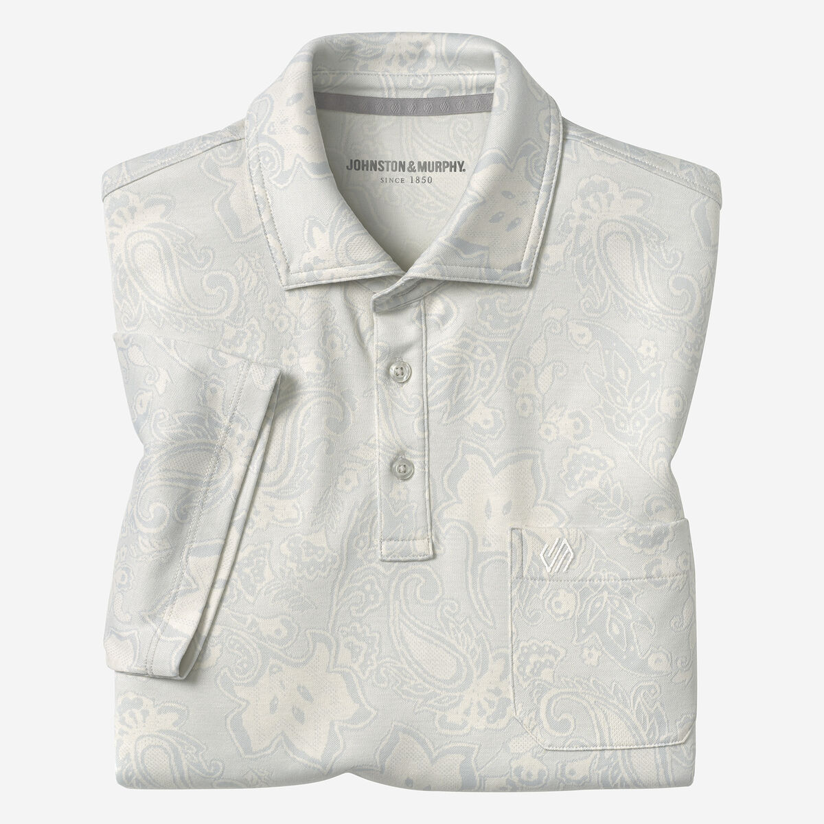 Evans Jacquard Polo image number null
