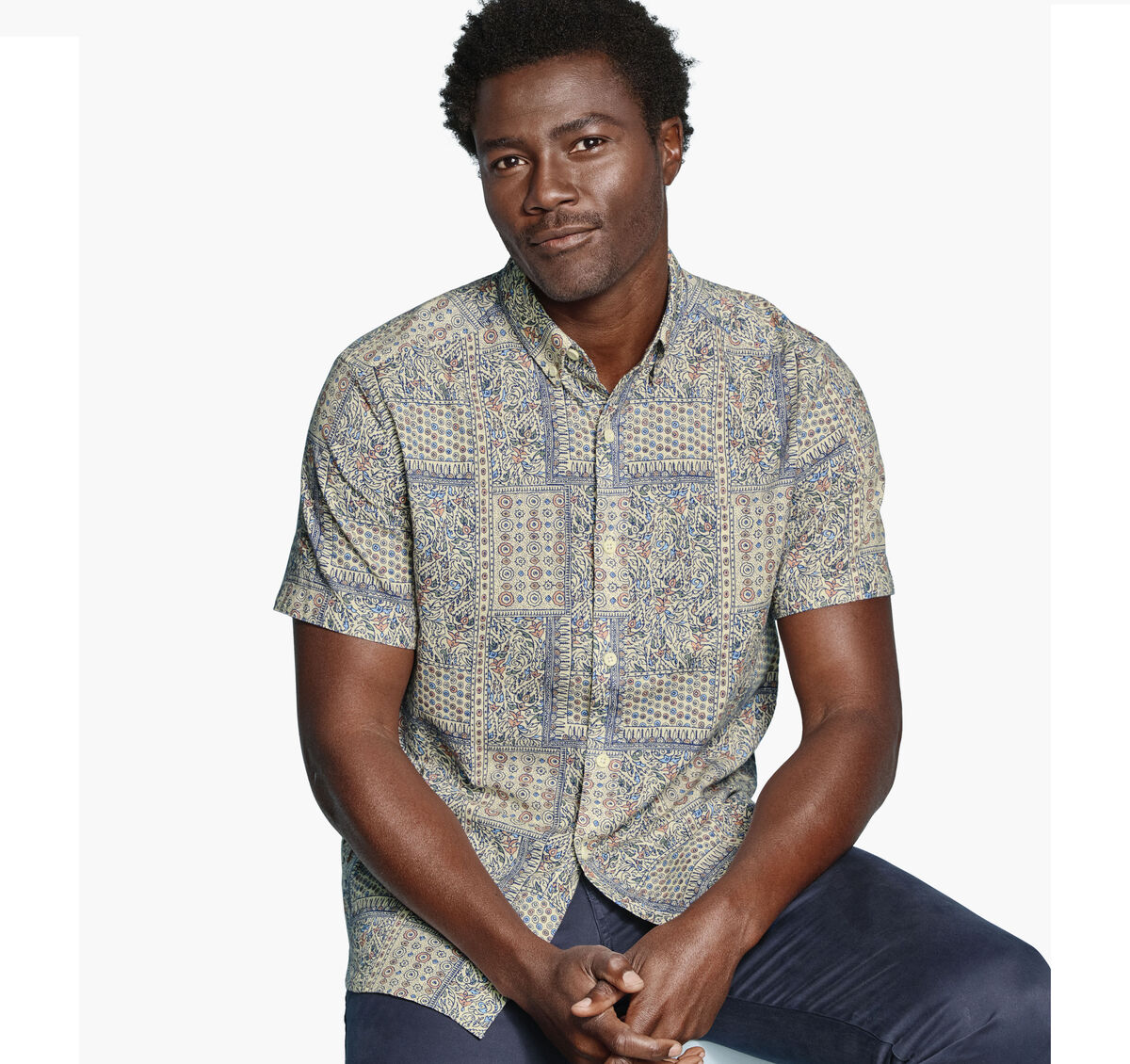 Hampton Short-Sleeve Shirt image number null