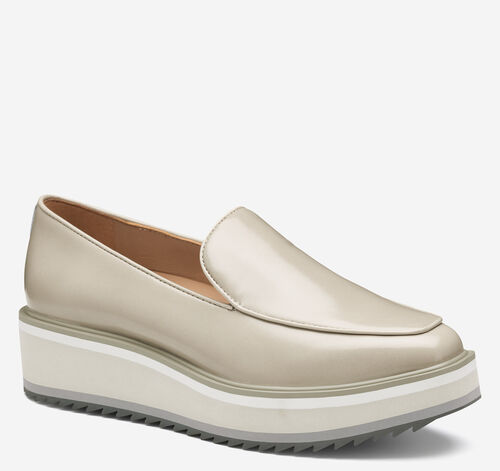 Gracelyn Venetian - Beige Antiqued Calfskin