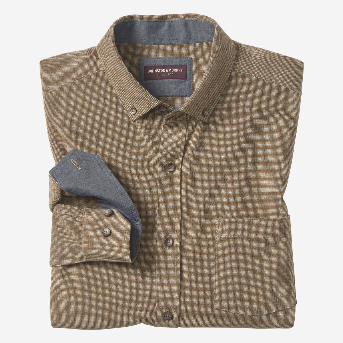 Textured Corduroy Shirt image number null