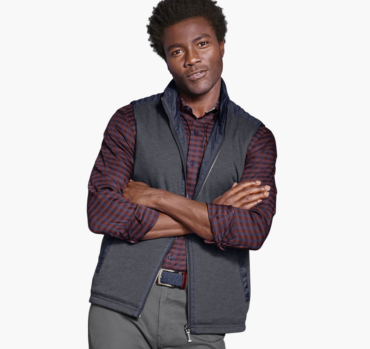 Reversible Quilted Vest image number null