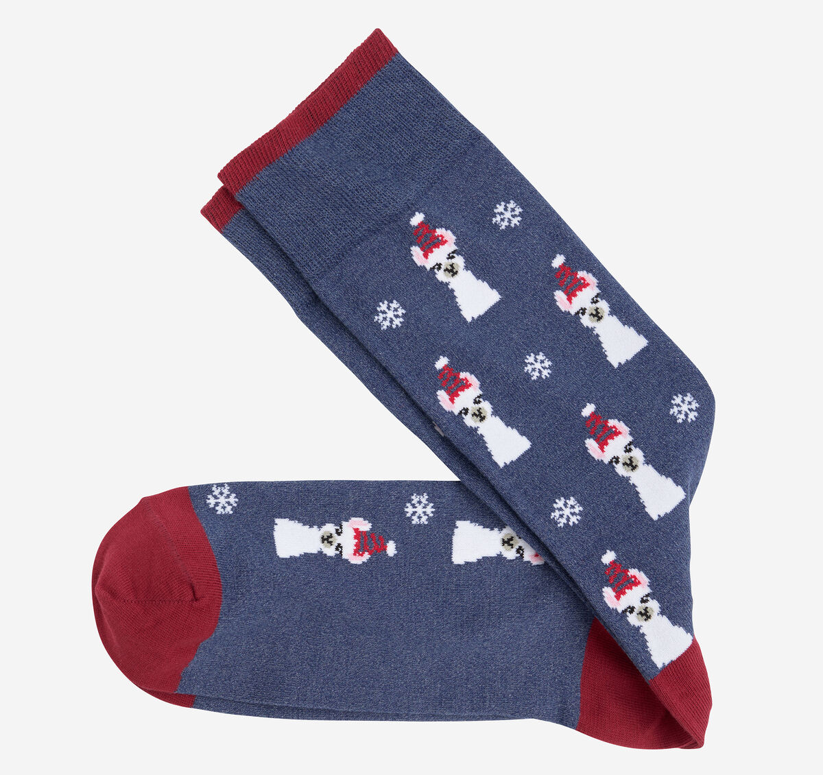 Pima Cotton Holiday-Themed Socks image number null