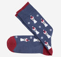 Pima Cotton Holiday-Themed Socks image number null