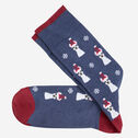Pima Cotton Holiday-Themed Socks image number null