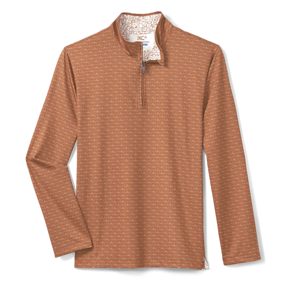Game Day XC4&reg; Plays Print Quarter-Zip image number null