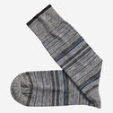 Heather Stripe Socks image number null